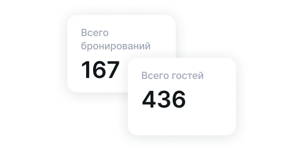 Планировать смены и видеть «дыры» в бронированиях
